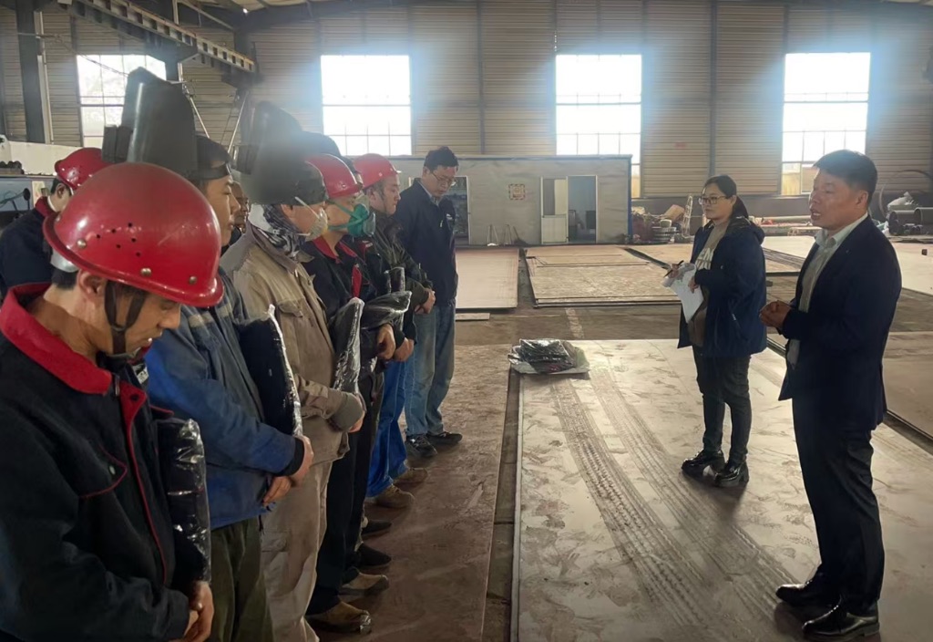 张总为大家讲话